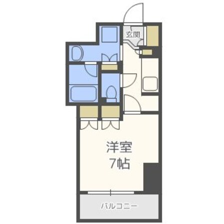 アーバネックス四ツ橋の物件間取画像